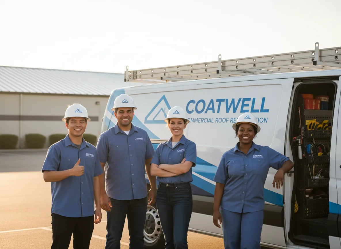 Commercial roof coating company in San Perlita, TX